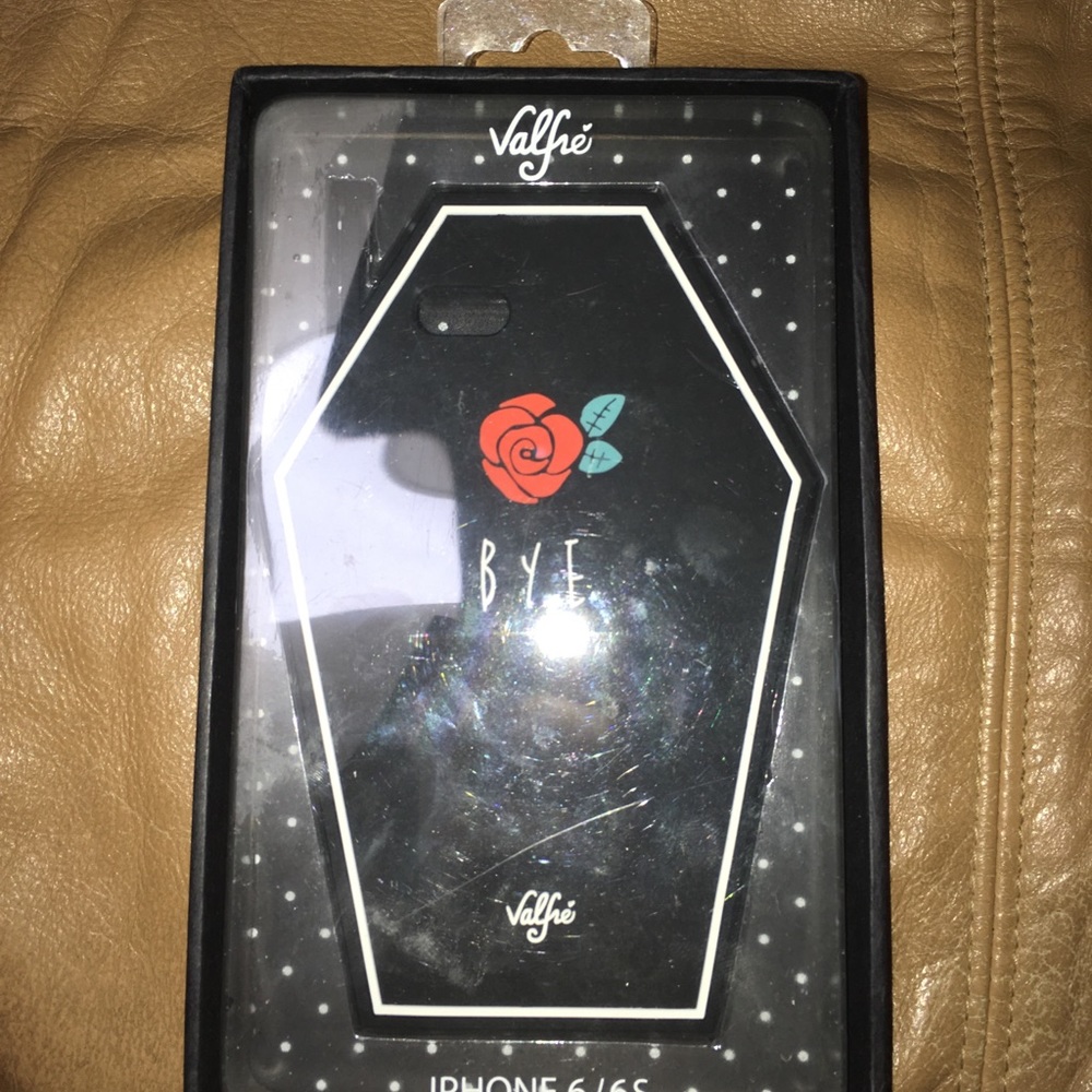 Valfre Coffin 3D iPhone Case Bye Rose Goth 6 6S